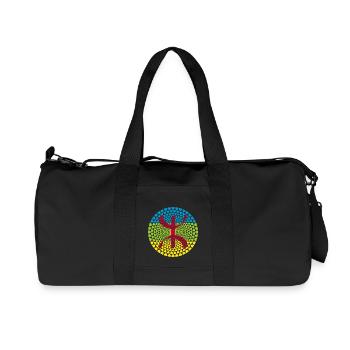 Berbère Maroc Maroc de Amazigh Tamazight - Sac de sport en toile recyclée Stanley/Stella - noir - Devant