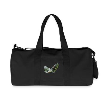 tortue de tortue - Sac de sport en toile recyclée Stanley/Stella - noir - Devant