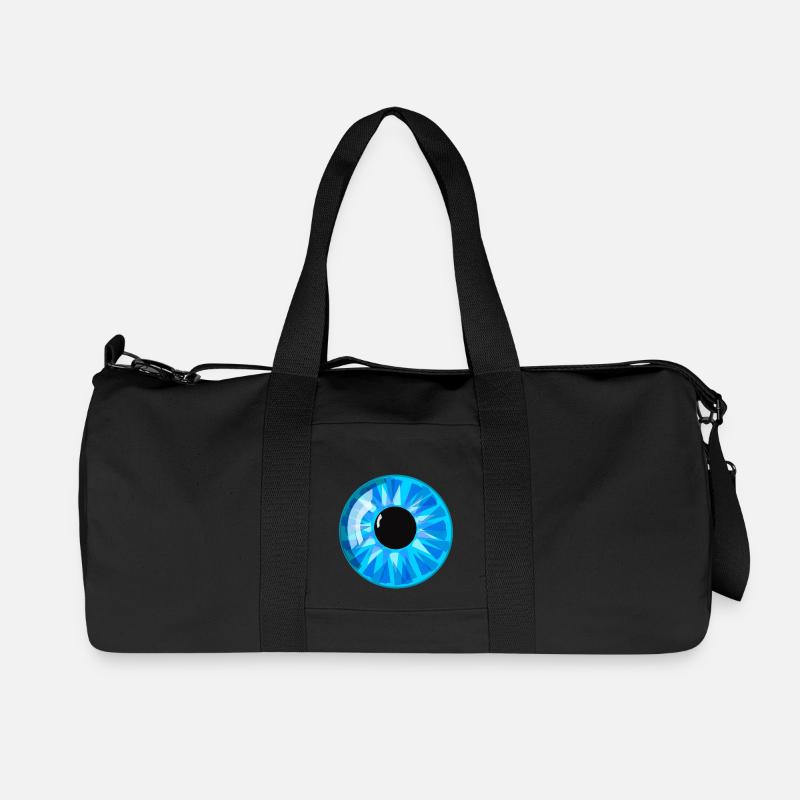 Auge - Recycelte Canvas-Sporttasche von Stanley/Stella - Schwarz