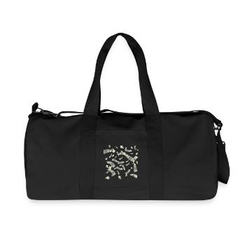 Cash flow Cash rain - Recycled Canvas Sports Bag by Stanley/Stella - black - Front