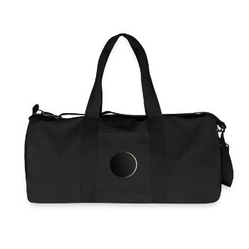 Eclipse Shirt discreed - Recycelte Canvas-Sporttasche von Stanley/Stella - Schwarz - Vorne