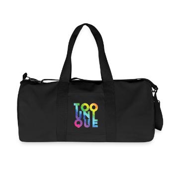 Too Unique - Recycled Canvas Sports Bag by Stanley/Stella - black - Front