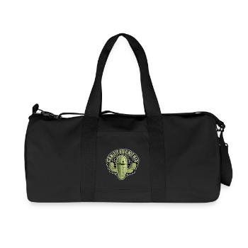 cant touch this - Recycelte Canvas-Sporttasche von Stanley/Stella - Schwarz - Vorne