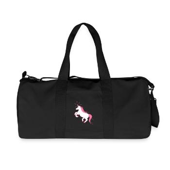 Incroyable Unicorn - La dernière licorne - Sac de sport en toile recyclée Stanley/Stella - noir - Devant