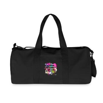 Quote - Recycled Canvas Sports Bag by Stanley/Stella - black - Front