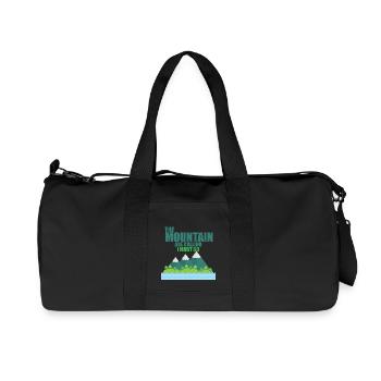 The Mountain - Recycled Canvas Sports Bag by Stanley/Stella - black - Front