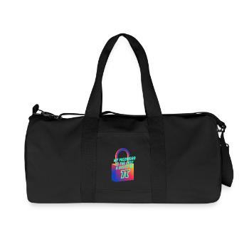 Mon mot de passe est le dernier 8 chiffres de Pi Math Nerd - Sac de sport en toile recyclée Stanley/Stella - noir - Devant