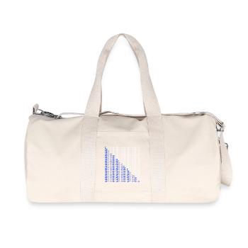 Police des armoiries du canton de Zurich - Sac de sport en toile recyclée Stanley/Stella - blanc naturel - Devant