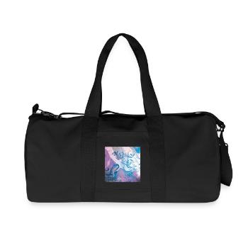 Abstract Space - Recycled Canvas Sports Bag by Stanley/Stella - black - Front