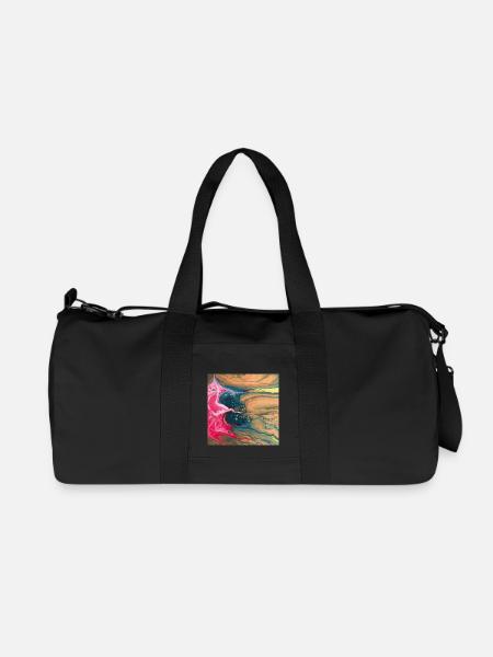 Orchid2 - Recycelte Canvas-Sporttasche von Stanley/Stella - Schwarz