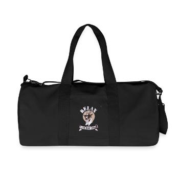 Relax I've Goat This Bock Ziege Sonnenbrille - Recycelte Canvas-Sporttasche von Stanley/Stella - Schwarz - Vorne