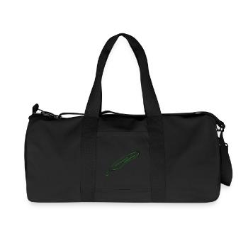 cucumber - Recycled Canvas Sports Bag by Stanley/Stella - black - Front