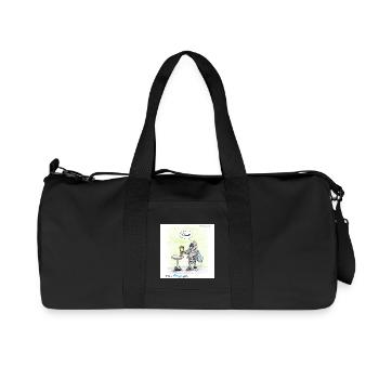 Fliegenpils - Recycelte Canvas-Sporttasche von Stanley/Stella - Schwarz - Vorne