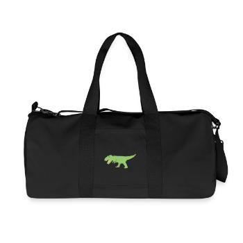 Hunting dinosaur - Recycled Canvas Sports Bag by Stanley/Stella - black - Front