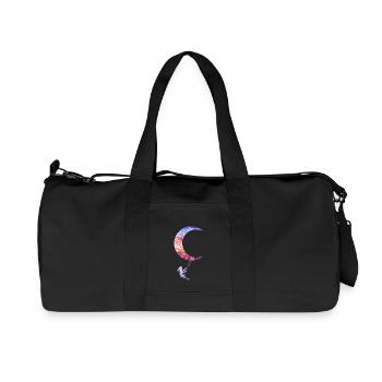 moon swing - Recycled Canvas Sports Bag by Stanley/Stella - black - Front