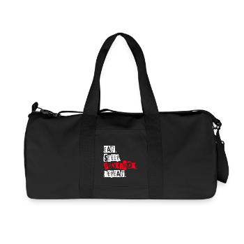 Cadeau du festival de musique Punk Rock Punk Rock - Sac de sport en toile recyclée Stanley/Stella - noir - Devant