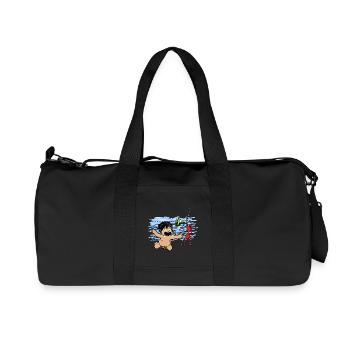 Little Perverse - Recycled Canvas Sports Bag by Stanley/Stella - black - Front