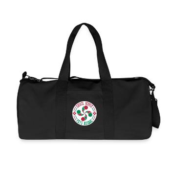 croix basque lauburu 59 - Sac de sport en toile recyclée Stanley/Stella - noir - Devant