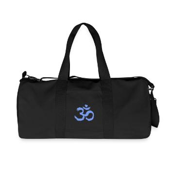 Om Yoga shirt pour la méditation - Sac de sport en toile recyclée Stanley/Stella - noir - Devant