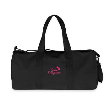 Seni Seviyorum Turkish - Recycled Canvas Sports Bag by Stanley/Stella - black - Front