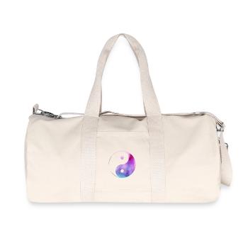 Yin Yang - Recycled Canvas Sports Bag by Stanley/Stella - natural - Front