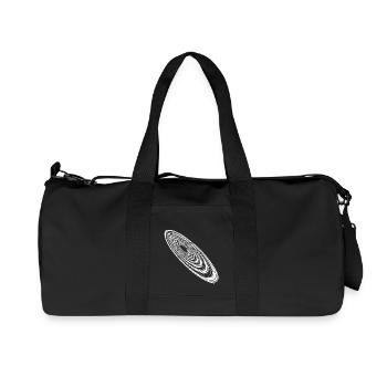 Orbites elliptiques Orbites Grunge - Sac de sport en toile recyclée Stanley/Stella - noir - Devant
