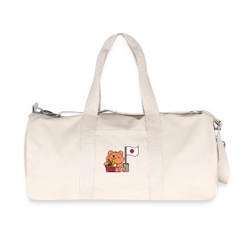 Culture Pop Asiatique Manga Anime Asie Dessin Animé - Sac de sport en toile recyclée Stanley/Stella - blanc naturel - Devant