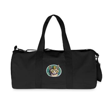 Princess - Recycled Canvas Sports Bag by Stanley/Stella - black - Front