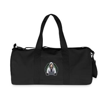 Ethical Hacker - Illustration - Recycelte Canvas-Sporttasche von Stanley/Stella - Schwarz - Vorne
