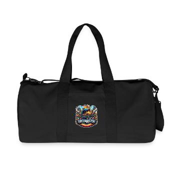 GrillMaster - Grill Illustration - Recycled Canvas Sports Bag by Stanley/Stella - black - Front