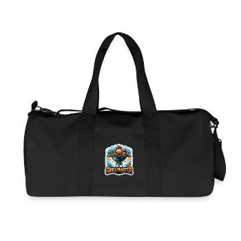 GrillMaster - Grill Illustration - Recycelte Canvas-Sporttasche von Stanley/Stella - Schwarz - Vorne
