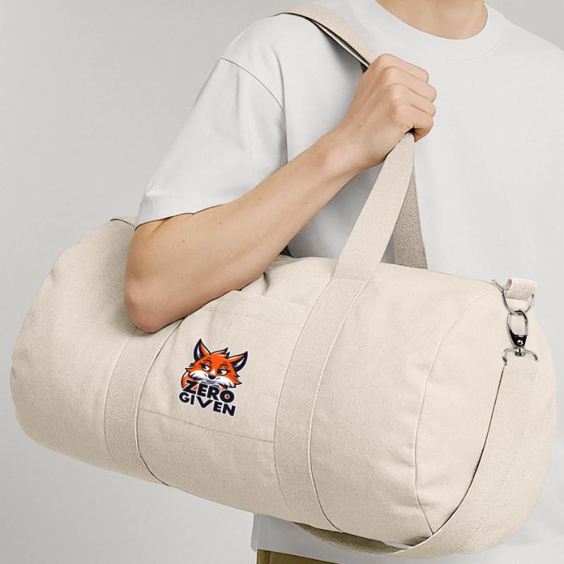 Zero Given - Fox Illustration Recycled Canvas Sports Bag by Stanley/Stella