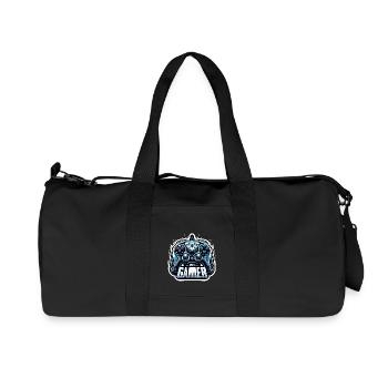 Pro Gamer - Controller Illustration - Recycelte Canvas-Sporttasche von Stanley/Stella - Schwarz - Vorne