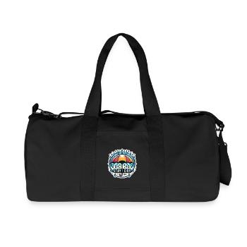 Stay Dry - Umbrella Illustration - Recycled Canvas Sports Bag by Stanley/Stella - black - Front