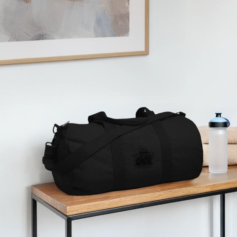 Ackerdesigner mit Traktor Feld Schlepper Experte Recycelte Canvas-Sporttasche von Stanley/Stella