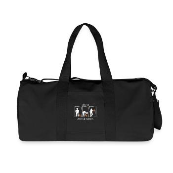 How to pick up girls - How to pick up chicks. - Recycled Canvas Sports Bag by Stanley/Stella - black - Front