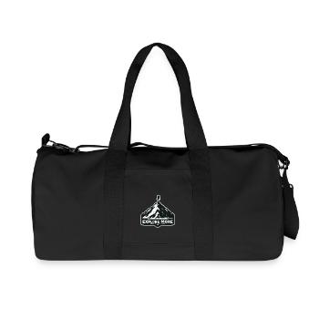 Explore more - Wanderer - Recycled Canvas Sports Bag by Stanley/Stella - black - Front