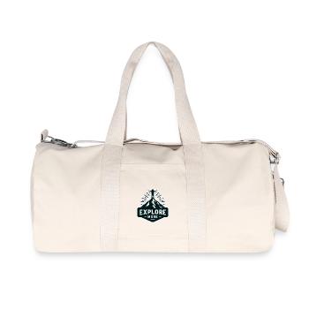 En savoir plus - Wanderer - Sac de sport en toile recyclée Stanley/Stella - blanc naturel - Devant