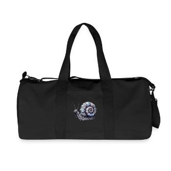 Snail - Recycled Canvas Sports Bag by Stanley/Stella - black - Front