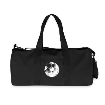 Football for football connoisseurs - Recycled Canvas Sports Bag by Stanley/Stella - black - Front
