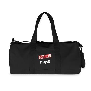 Élève - Sac de sport en toile recyclée Stanley/Stella - noir - Devant