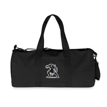 Werwolf - Recycelte Canvas-Sporttasche von Stanley/Stella - Schwarz - Vorne