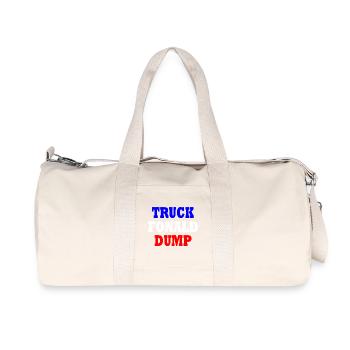 truck fonald dump - Sac de sport en toile recyclée Stanley/Stella - blanc naturel - Devant