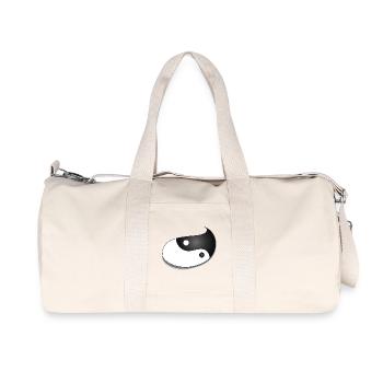 Symbole Yin-Yang en forme de goutte d’eau – Balance Design - Sac de sport en toile recyclée Stanley/Stella - blanc naturel - Devant