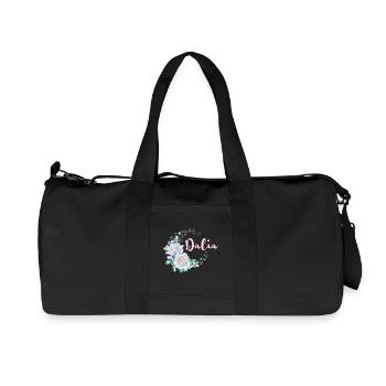 Für Dalia - Recycelte Canvas-Sporttasche von Stanley/Stella - Schwarz - Vorne