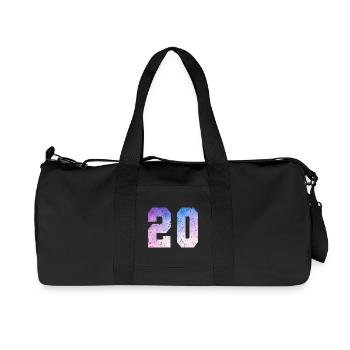 Issue 20 – 20th Anniversary Gift - Recycled Canvas Sports Bag by Stanley/Stella - black - Front