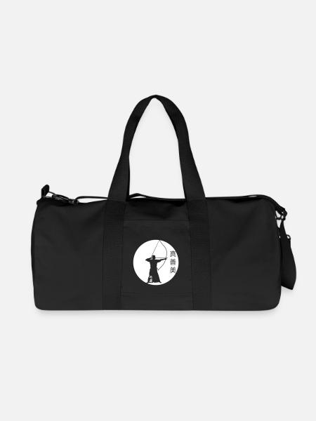 kyudo_shin_zen_bi - Recycled Canvas Sports Bag by Stanley/Stella - black