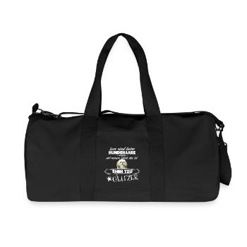SHIH TZU Glitzer - Recycelte Canvas-Sporttasche von Stanley/Stella - Schwarz - Vorne