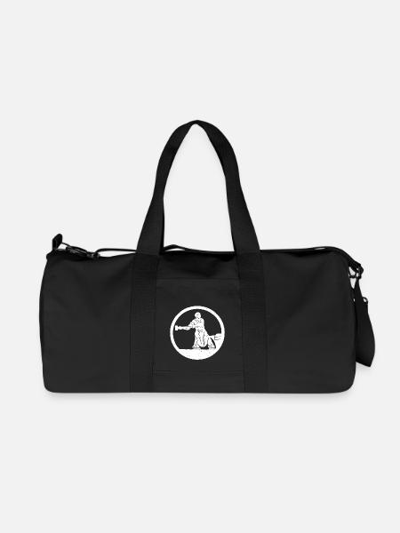Schmied und Amboss - Recycelte Canvas-Sporttasche von Stanley/Stella - Schwarz