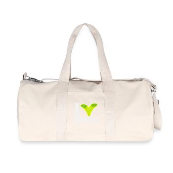 I love macaroni - Recycled Canvas Sports Bag by Stanley/Stella - natural - Front